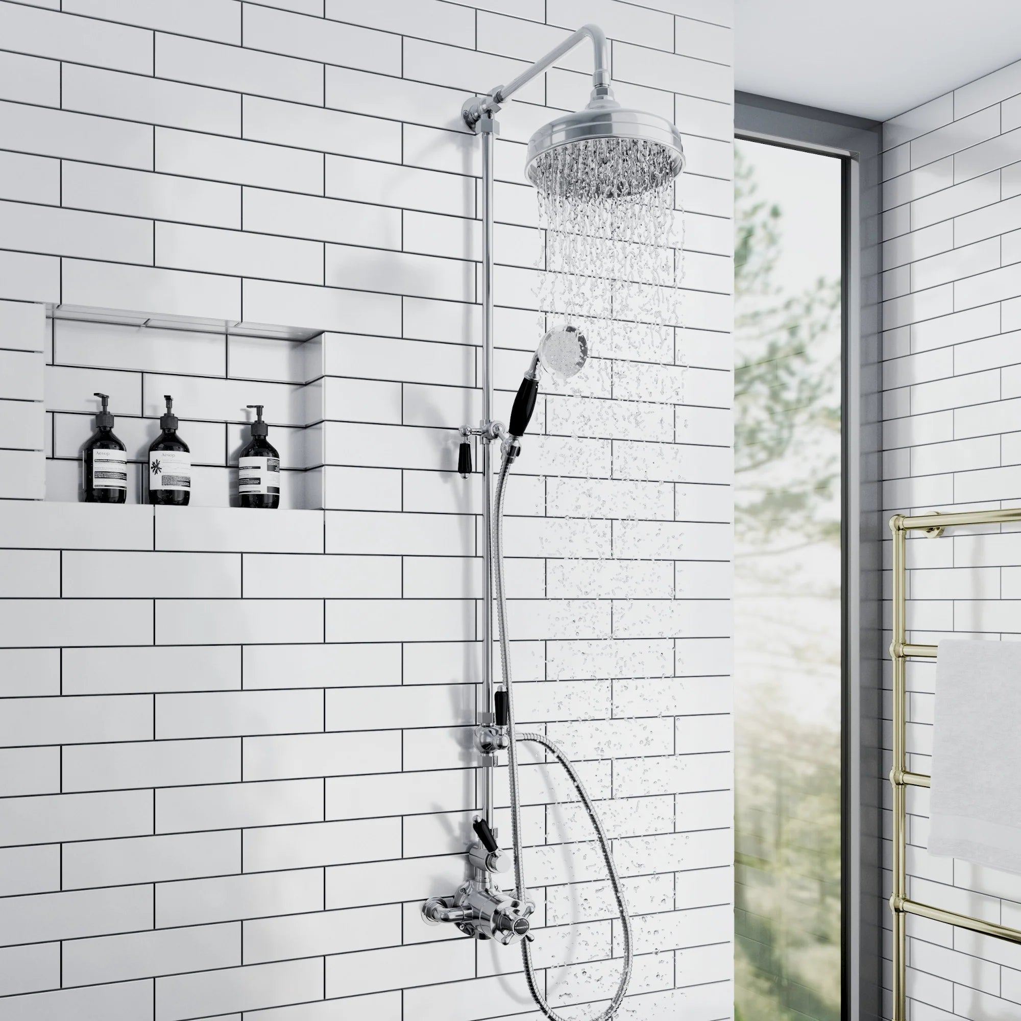 VOXNAN 5-spray shower head, chrome plated - IKEA