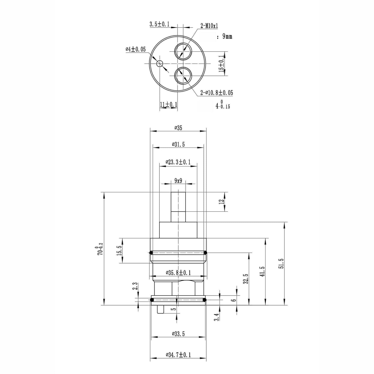 Buy Ceramic disc cartridge valve - basin mixer Milly, Plaza Online UK | HOUSE OF ENKI