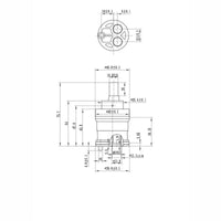 Buy Ceramic disc cartridge valve - tall basin mixer Zara Online UK | HOUSE OF ENKI