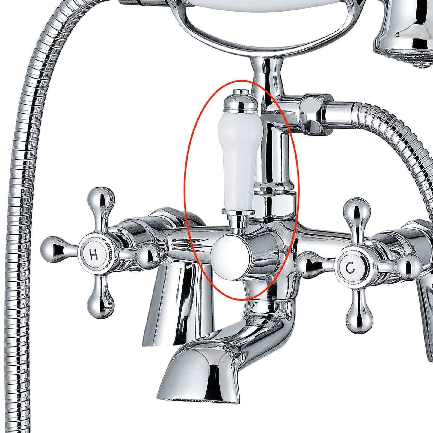 Buy Diverter BT8608 Beaumont - chrome Online UK | HOUSE OF ENKI