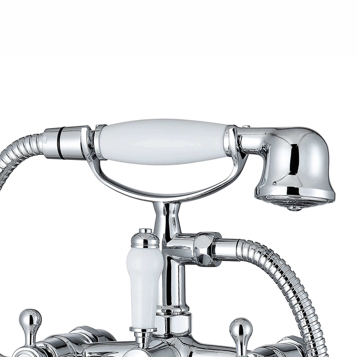 Buy Beaumont Chrome Traditional Bath Shower Mixer Tap Crosshead Online UK | HOUSE OF ENKI