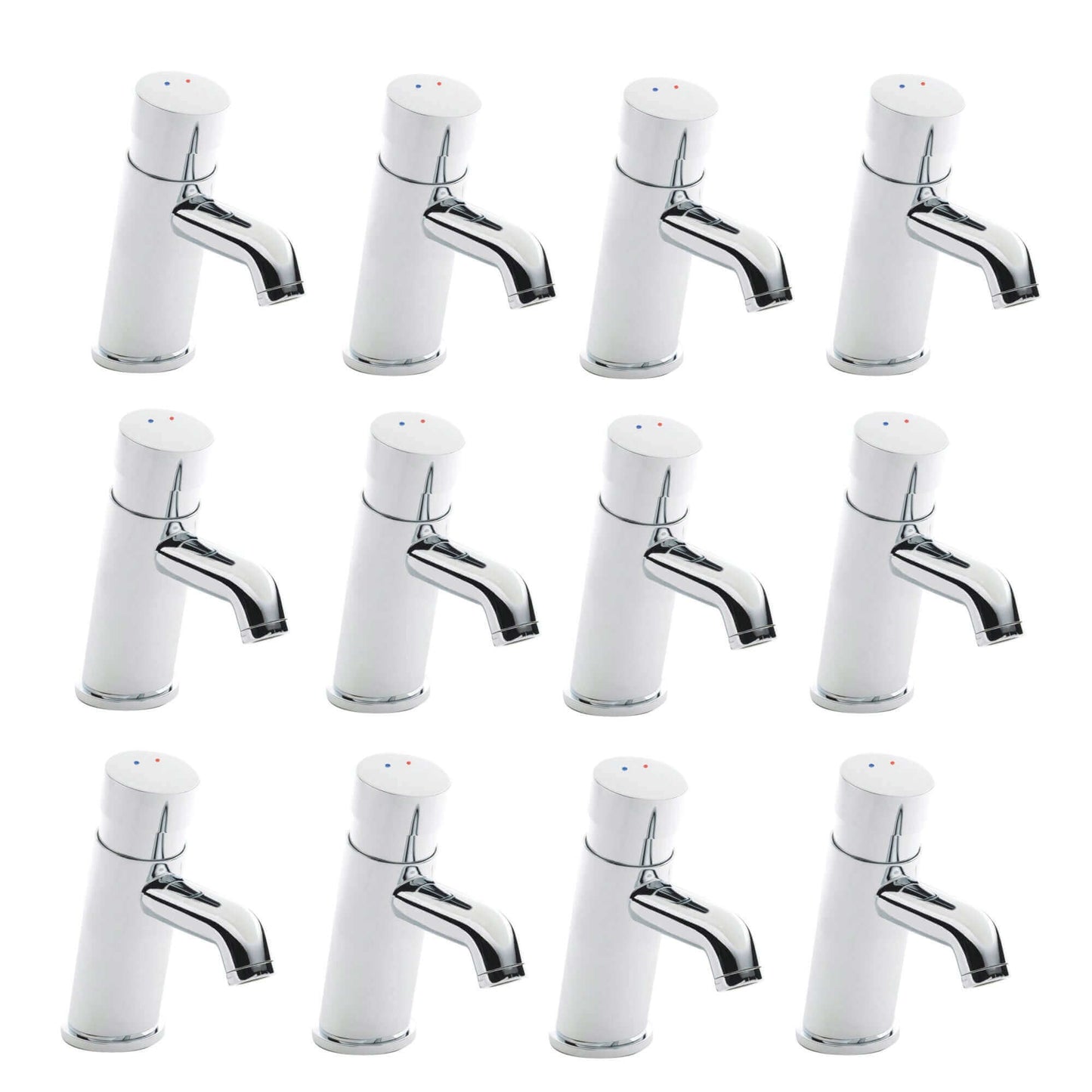 Buy Vision mono non concussive time adjustable basin mixer tap modern - chrome - 12 pack Online UK | HOUSE OF ENKI