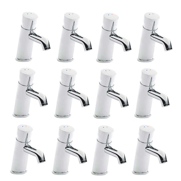 Buy Vision mono non concussive time adjustable basin mixer tap modern - chrome - 12 pack Online UK | HOUSE OF ENKI