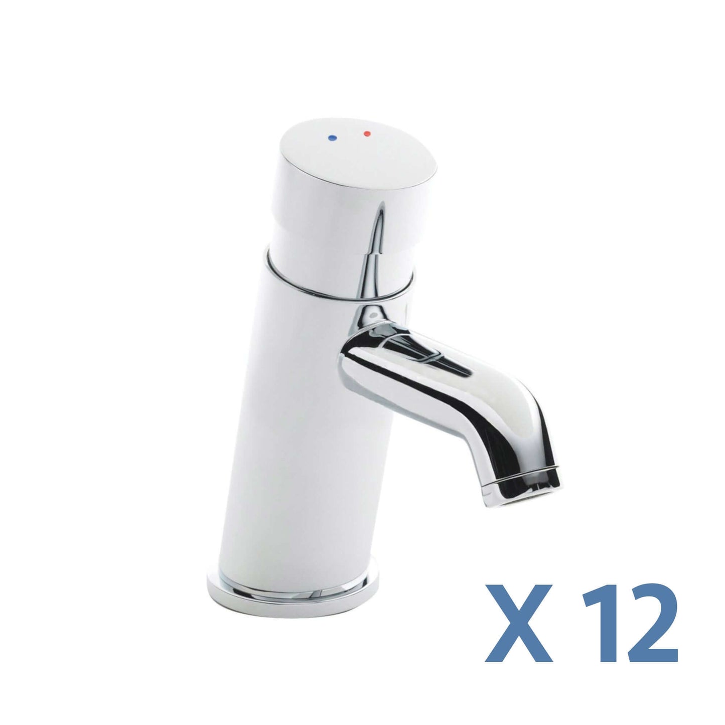 Buy Vision mono non concussive time adjustable basin mixer tap modern - chrome - 12 pack Online UK | HOUSE OF ENKI