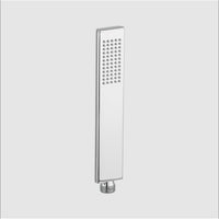 Luxury brass rectangular handset - chrome