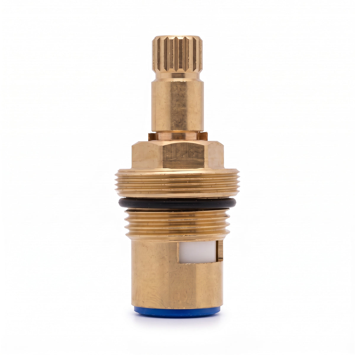Ceramic disc brass valve 1/2", quarter turn - Alpha - COLD