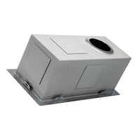 Zero 210mm x 450mm 0.5 bowl undermount or topmount kitchen sink with overflow - brushed stainless steel
