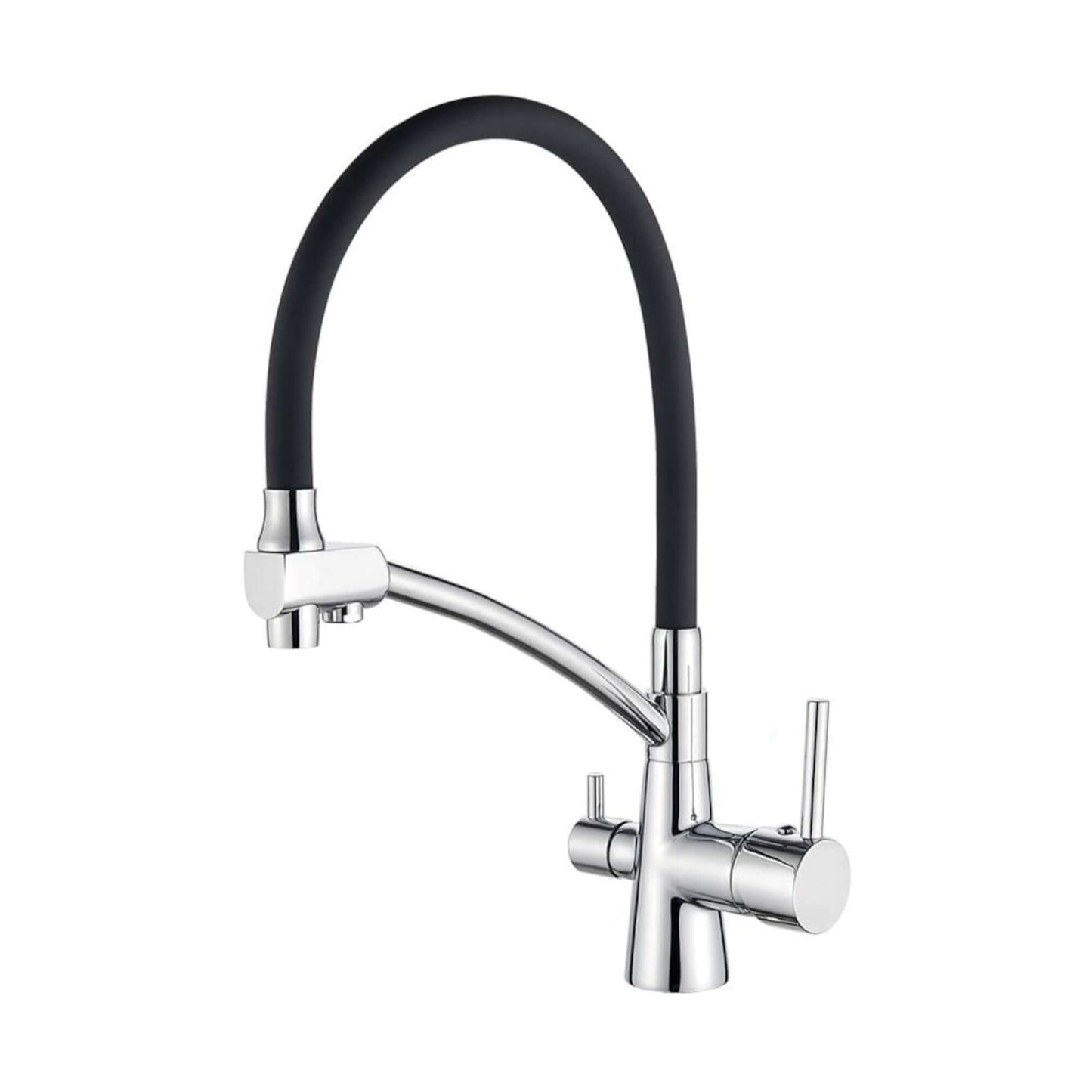 Buy Geneva contemporary pull out 3 way kitchen sink filter mixer tap - chrome Online UK | HOUSE OF ENKI