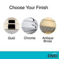 Buy Traditional shower head apron rose brass 300mm - antique brass Online UK | HOUSE OF ENKI