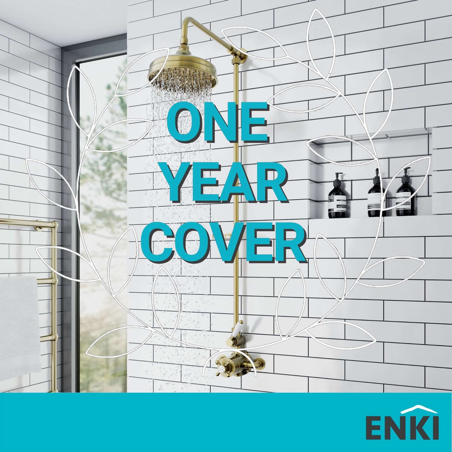 Buy Traditional shower head apron rose brass 300mm - antique brass Online UK | HOUSE OF ENKI