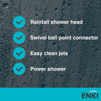 Buy Traditional shower head apron rose brass 300mm - antique brass Online UK | HOUSE OF ENKI
