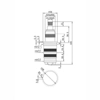 Buy Thermostatic cartridge for shower valves - Downton Online UK | HOUSE OF ENKI