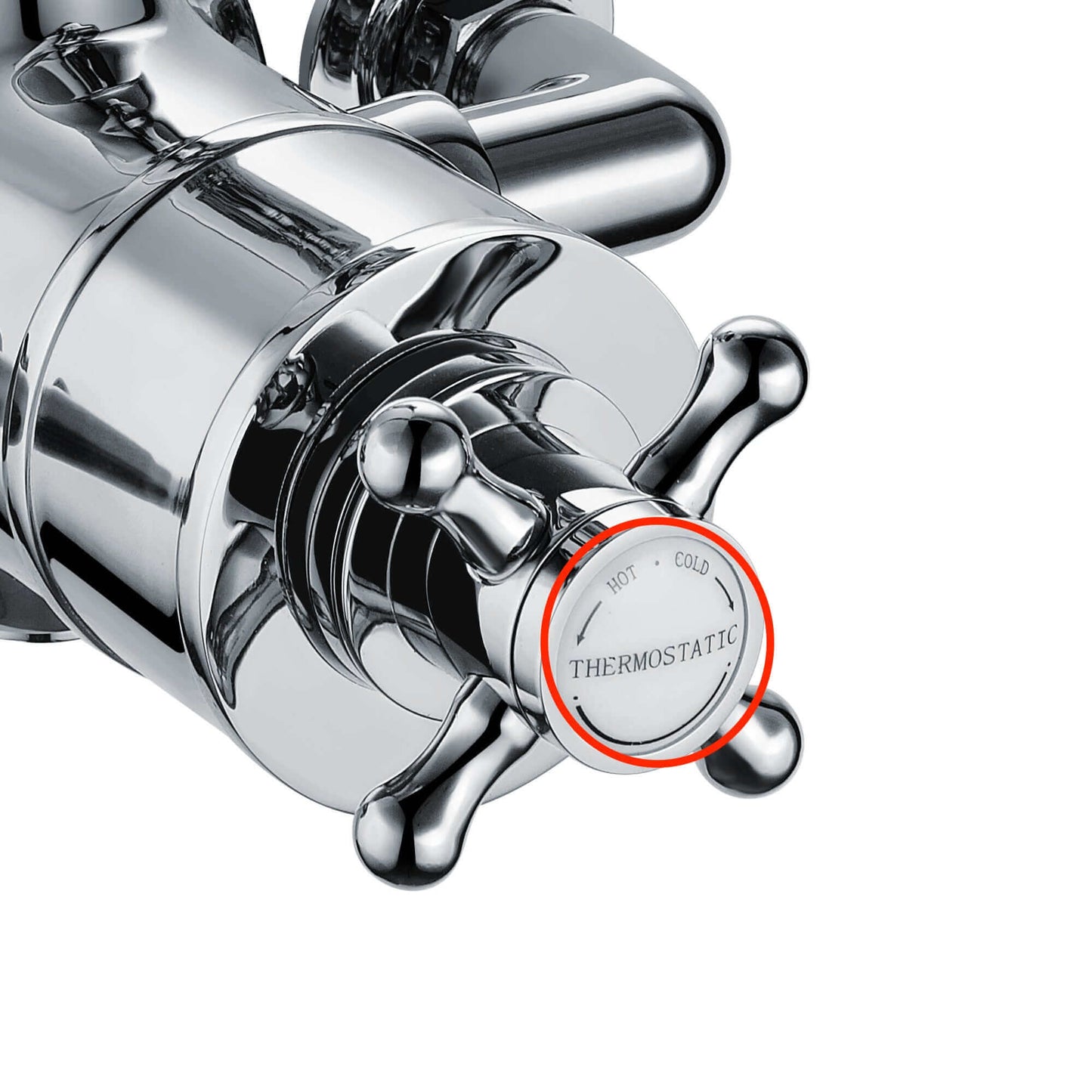 Buy Thermostatic ceramic indicator for Downton range - white online UK