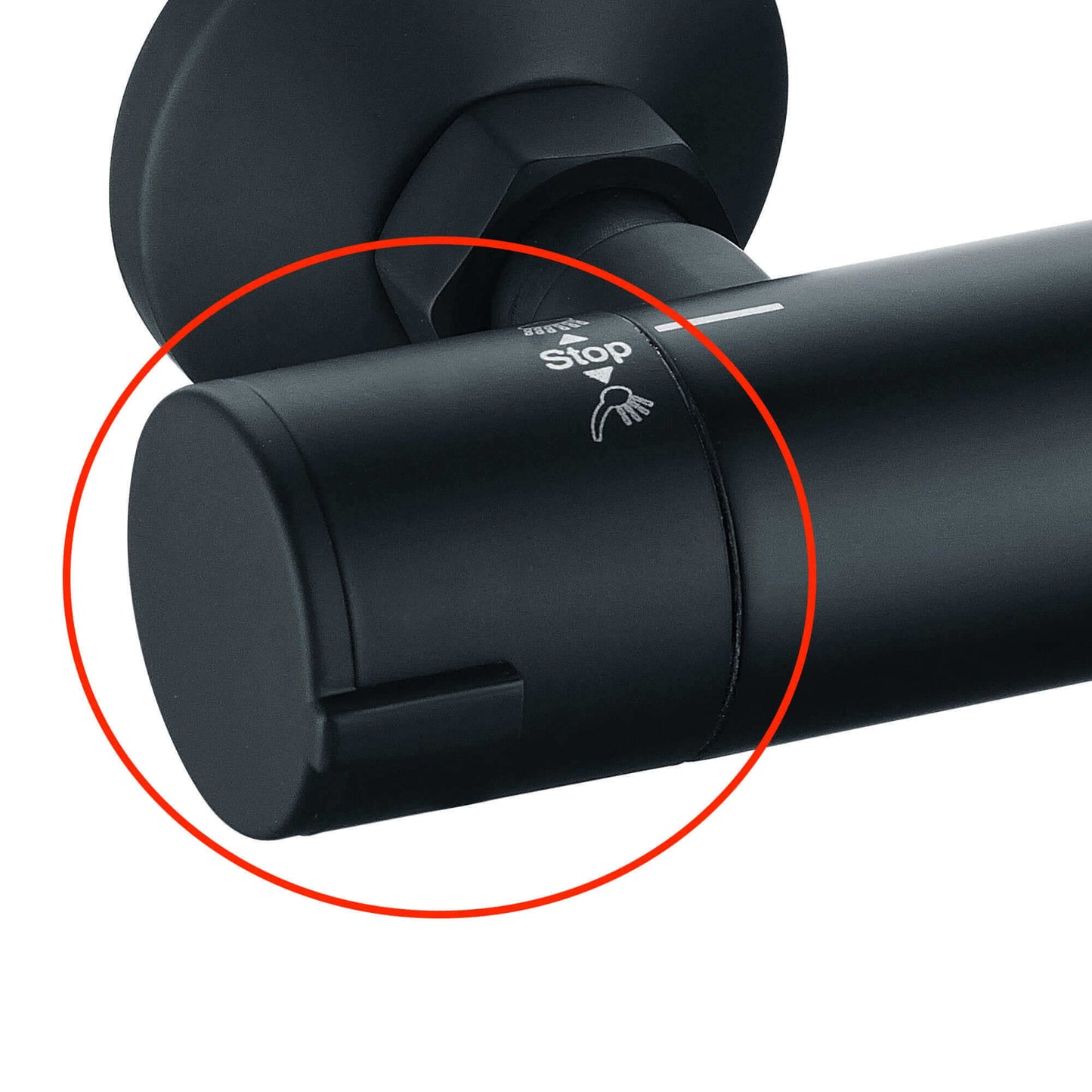 Buy On/off diverter handle for Dune - black Online UK | HOUSE OF ENKI
