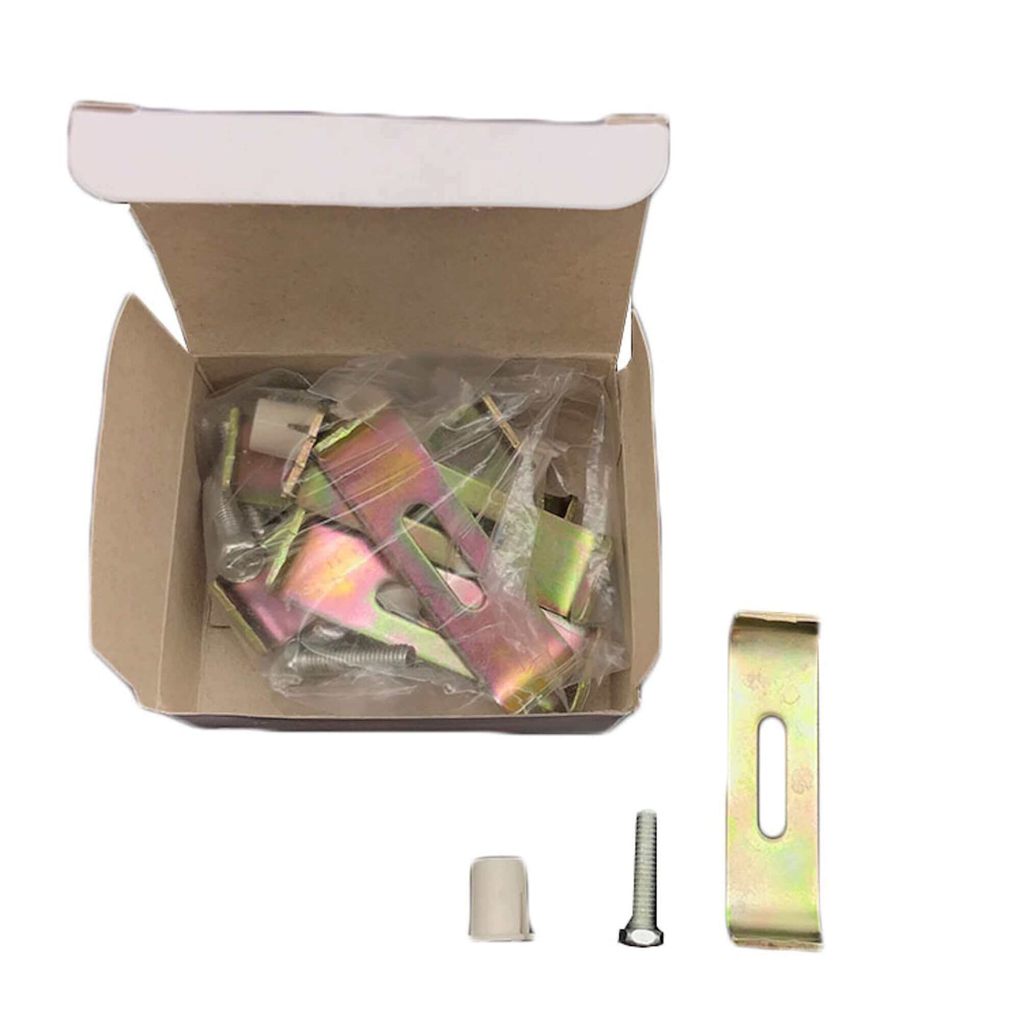 Buy Stainless steel undermount kitchen sink fixing clip kit - 8 pack Online UK | HOUSE OF ENKI