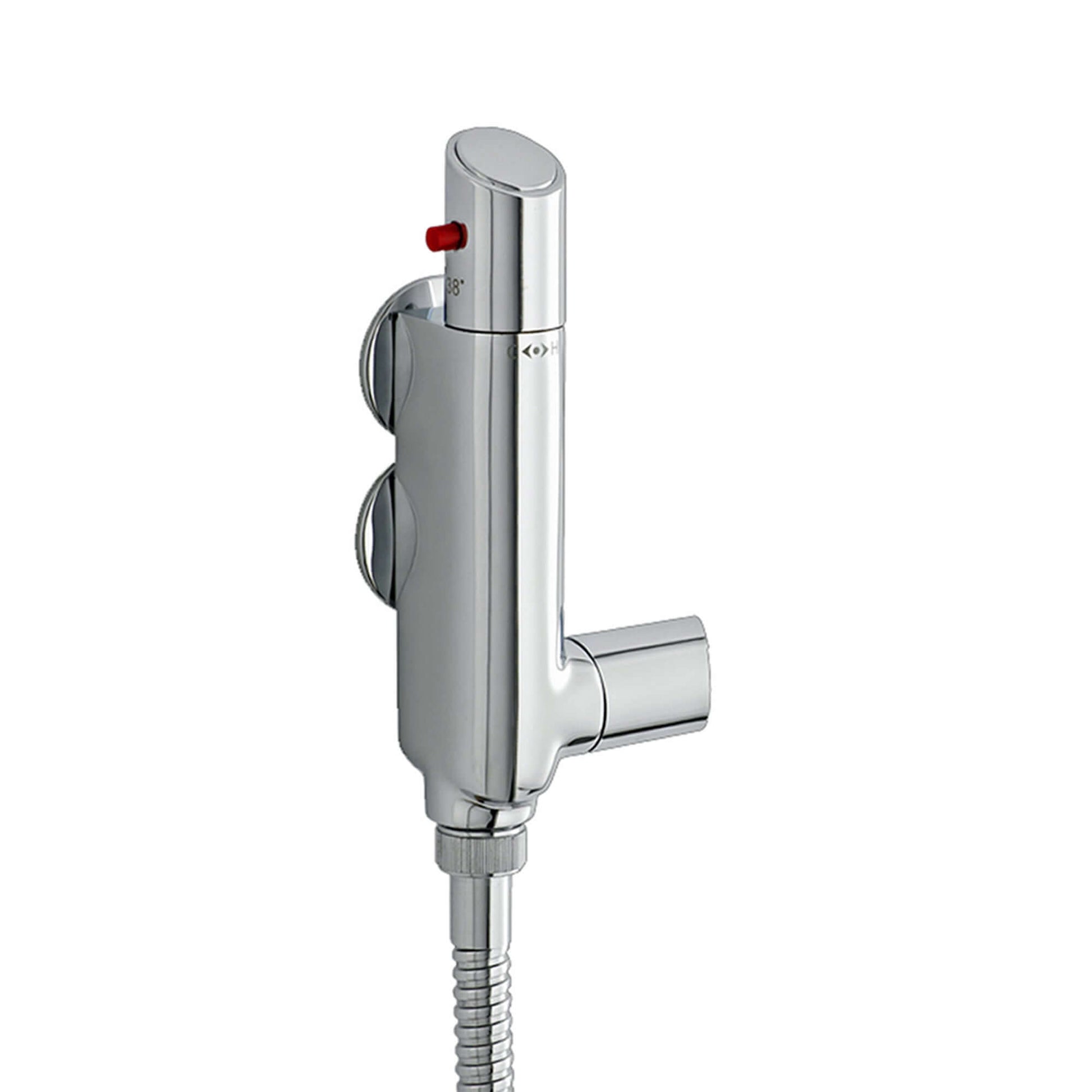 Buy Vito Vertical Thermostatic Shower Bar Mixer Valve Tap With Contemporary Douche Bidet Handshower Spray Kit - Chrome Online UK | HOUSE OF ENKI