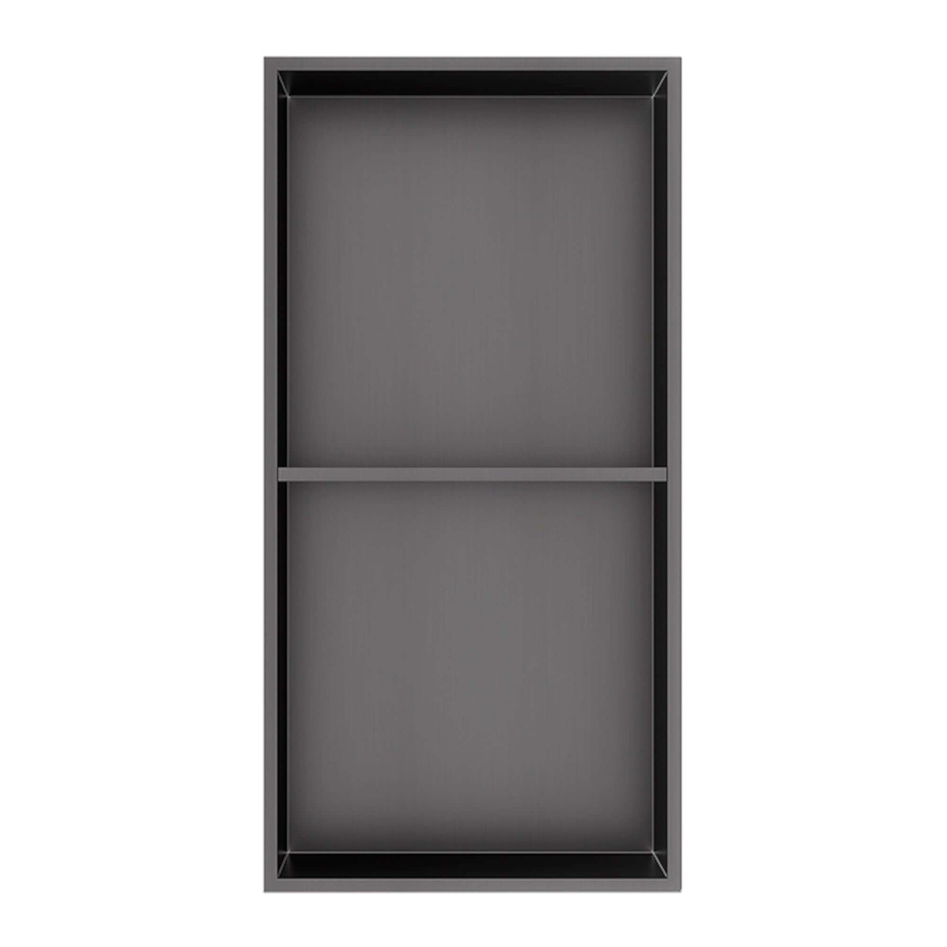 Buy Shower Niche 600 x 300 - Gunmetal Grey Online UK | HOUSE OF ENKI