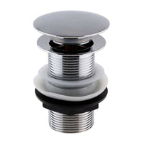 Buy Pop up basin waste round un-slotted - chrome Online UK | HOUSE OF ENKI