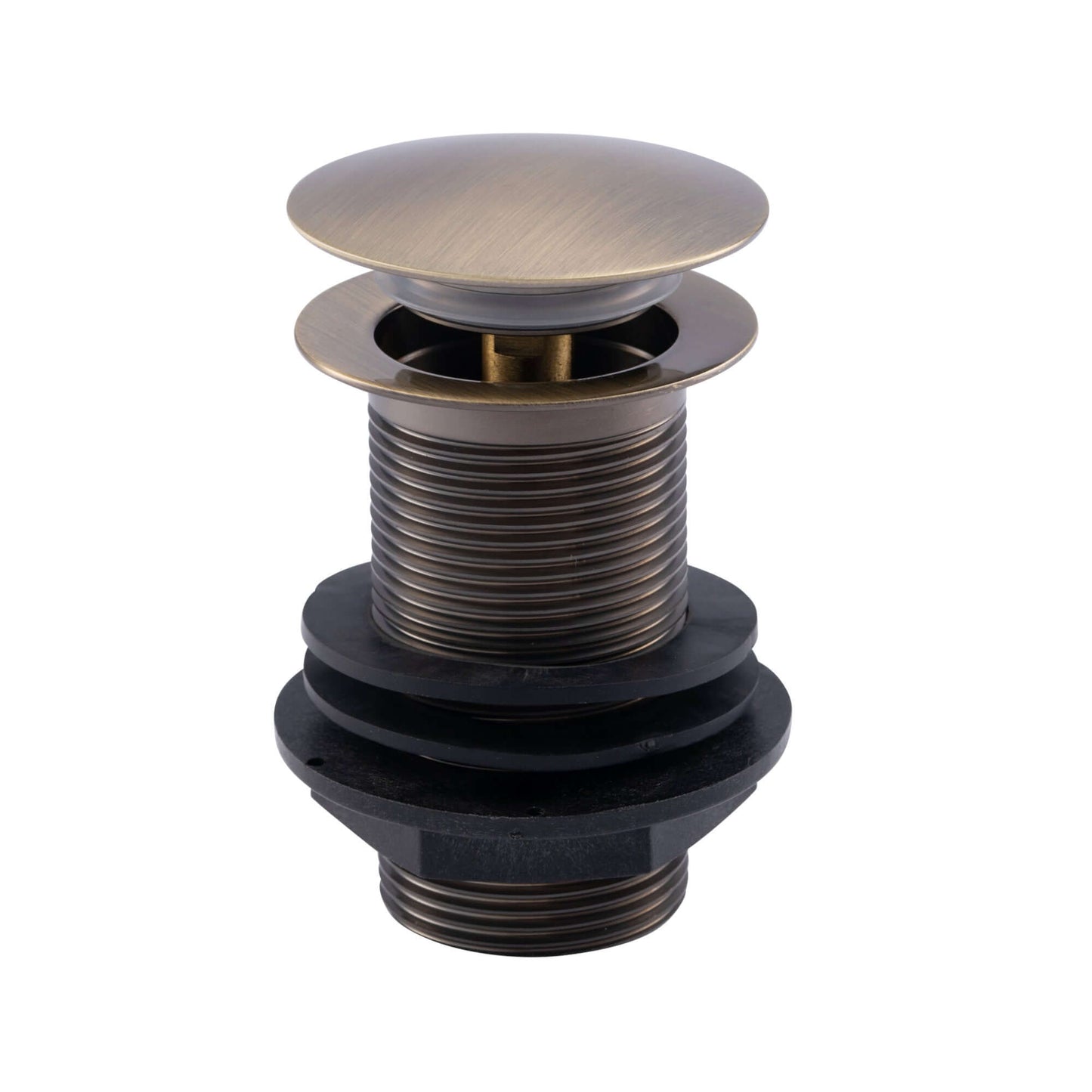 Buy Pop up basin waste round unslotted - antique brass Online UK | HOUSE OF ENKI