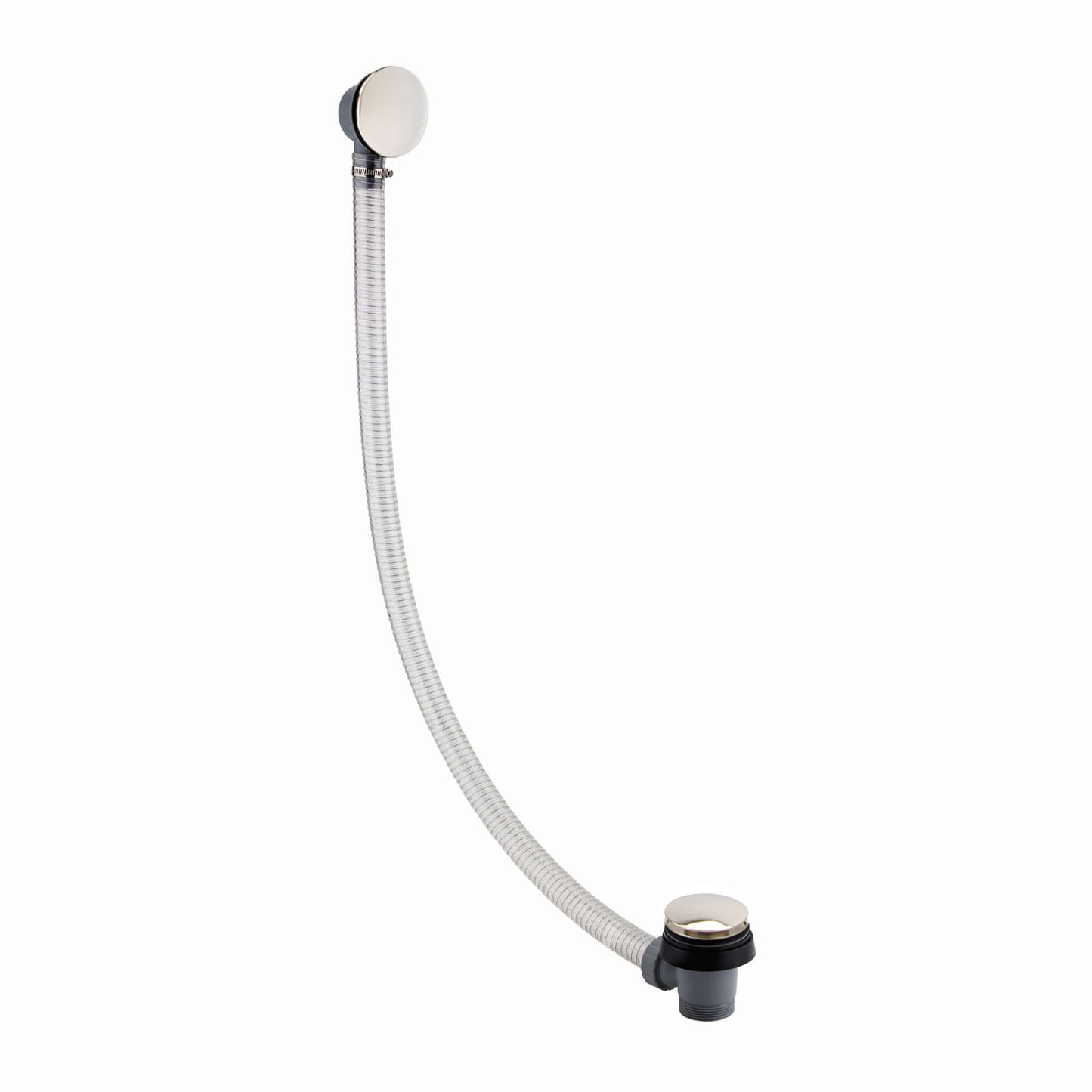 Buy Easy clean cut to size pipe bath sprung waste & overflow (bath thickness 5-15mm) - gold Online UK | HOUSE OF ENKI