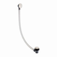 Buy Easy clean cut to size pipe bath sprung waste & overflow (bath thickness 5-15mm) - gold Online UK | HOUSE OF ENKI
