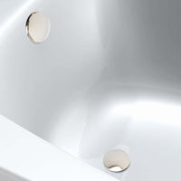 Buy Easy clean cut to size pipe bath sprung waste & overflow (bath thickness 5-15mm) - gold Online UK | HOUSE OF ENKI