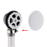 Buy Easy clean cut to size pipe bath sprung waste & overflow (bath thickness 5-15mm) - matt white Online UK | HOUSE OF ENKI