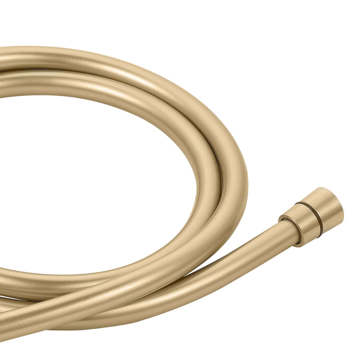 Buy Vero round douche thermostatic bar valve with shower spray kit - brushed brass Online UK | HOUSE OF ENKI