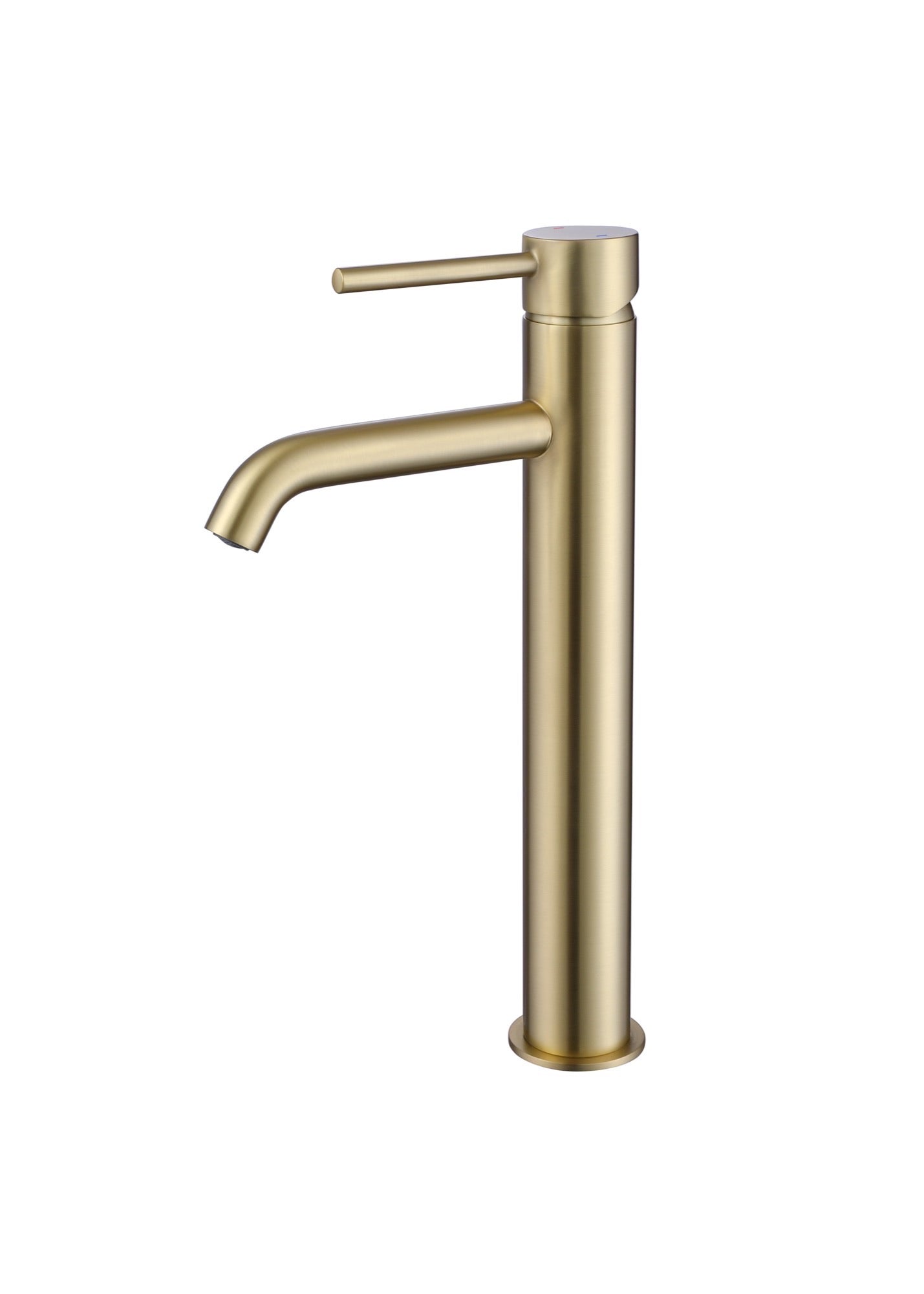 Calder cold start tall mono basin mixer - brushed gold (BT7037)
