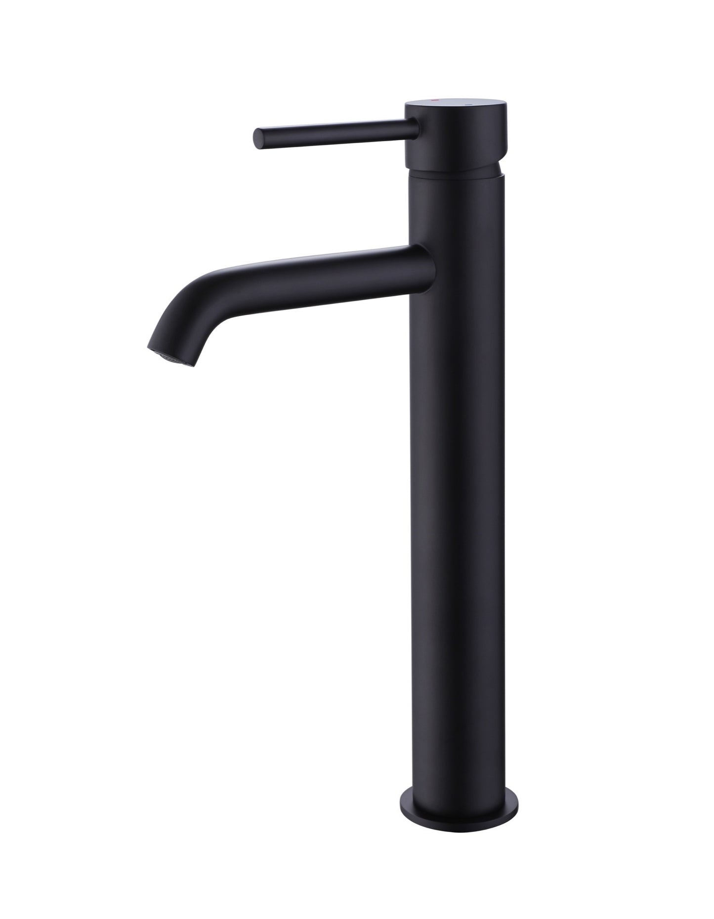Girton tall basin mono mixer - matt black (BT7141)