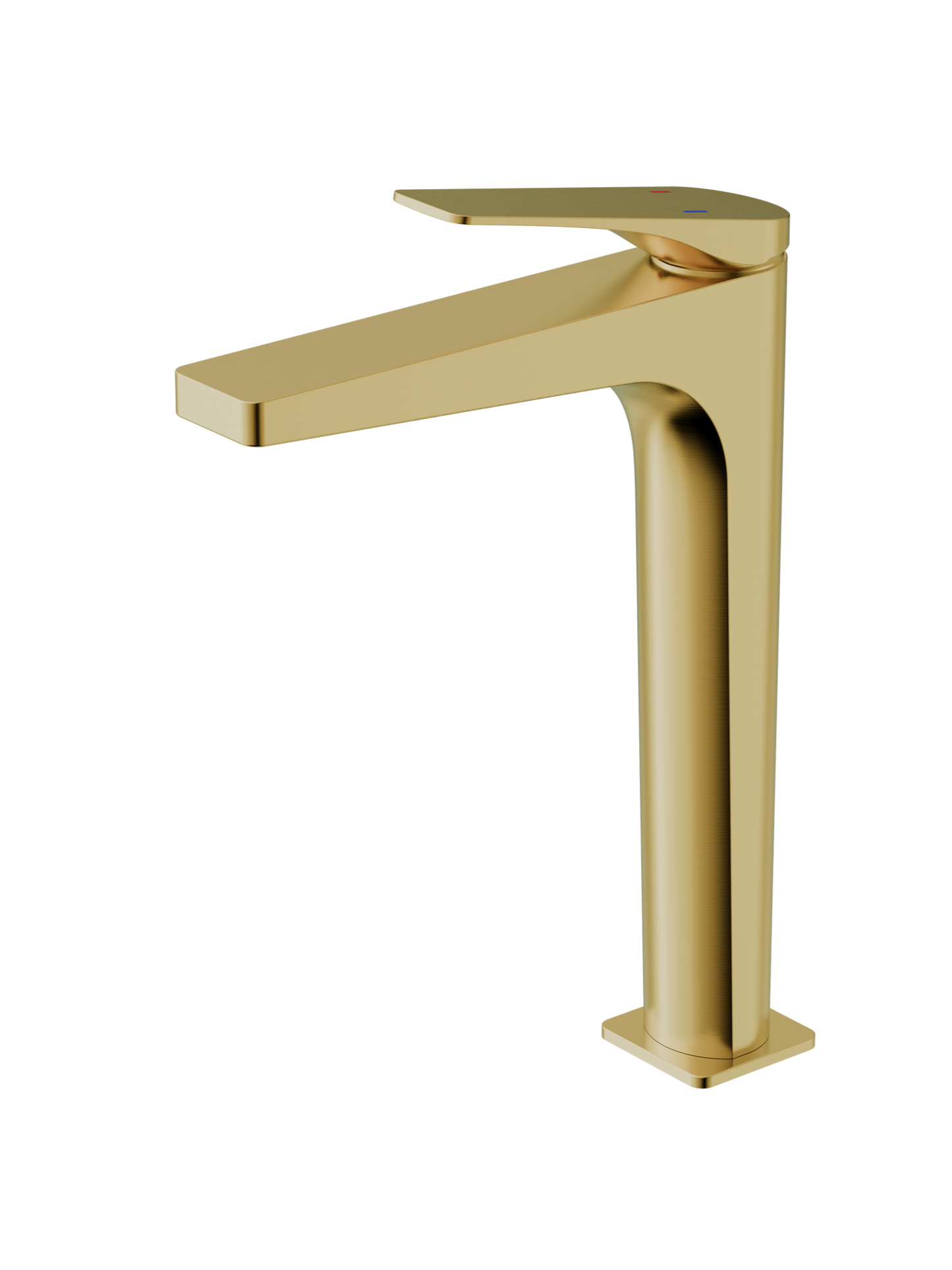 Pelham tall mono basin mixer - brushed gold (BT7241)