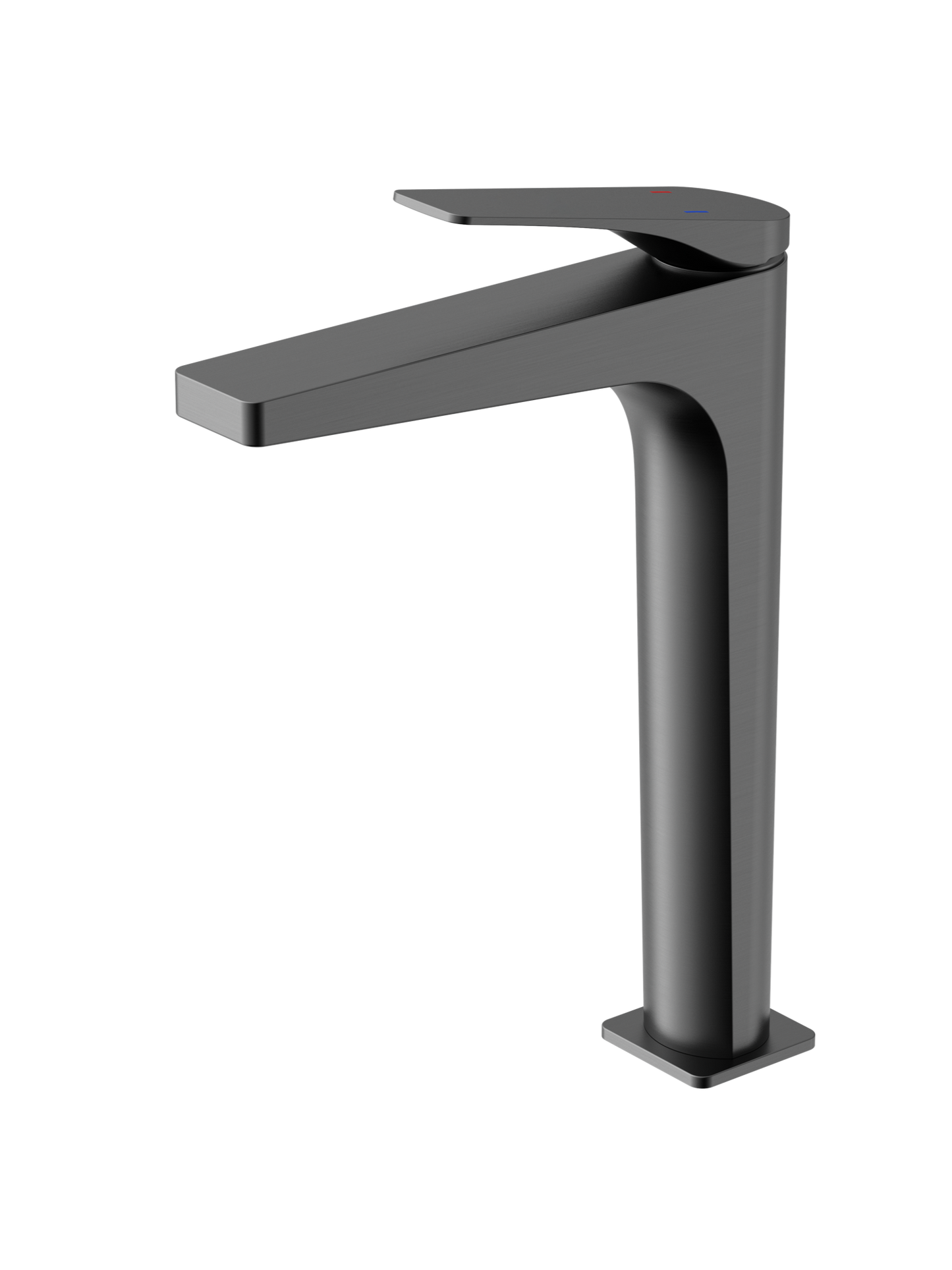 Pelham tall mono basin mixer - gunmetal grey (BT7242)