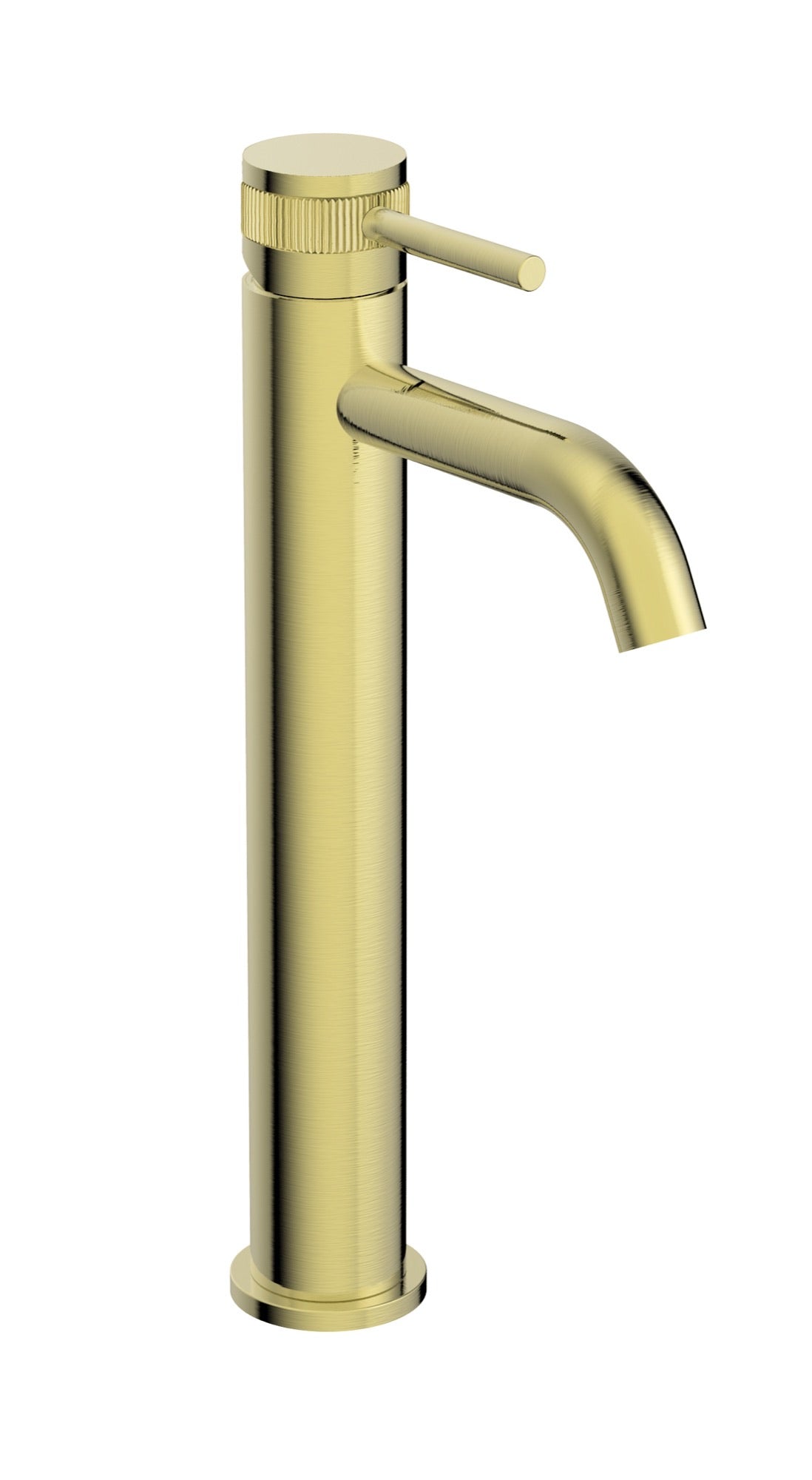 Kelso Tall Basin Mono Mixer - Brushed Brass (BT8053)