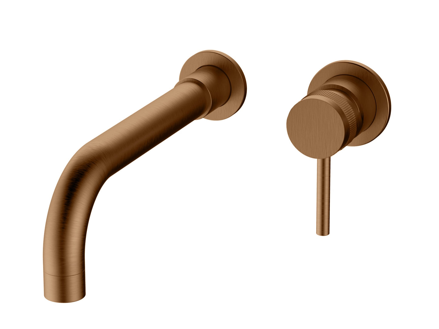 Kelso Wall mounted basin mono mixer - Bronze (BT8057)