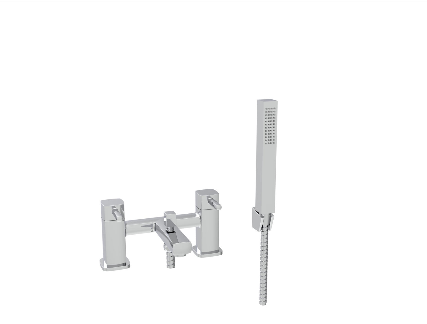 Yalding Deck Mounted Bath Filler Mixer - Chrome (BT8080)