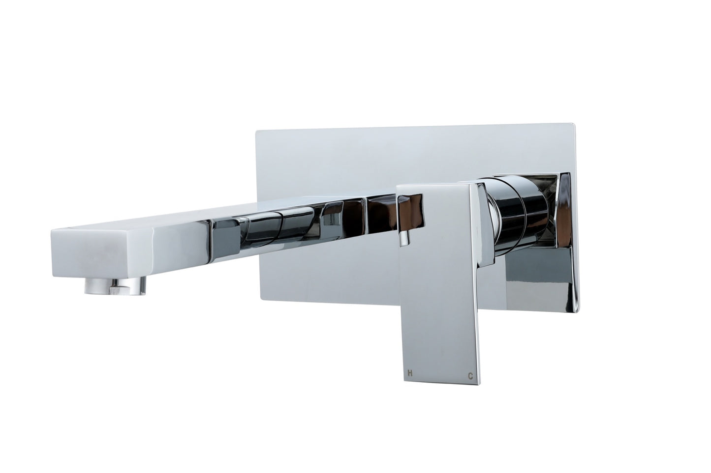 Eastcombe Wall Mounted Basin Mixer - Chrome (BT8124)