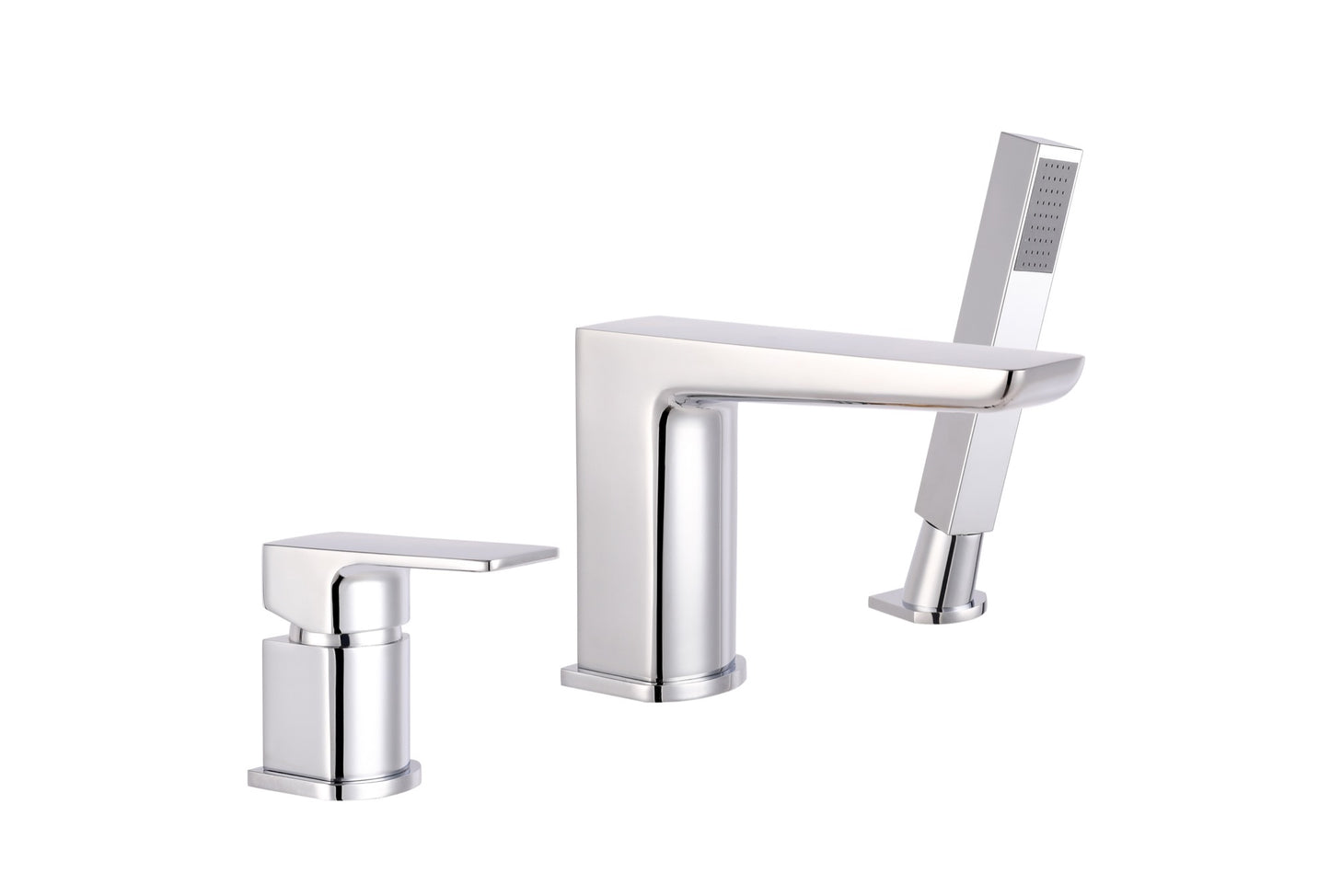 Harwich 3 Holes Deck Mounted Bath Mixer - Chrome (BT8165)
