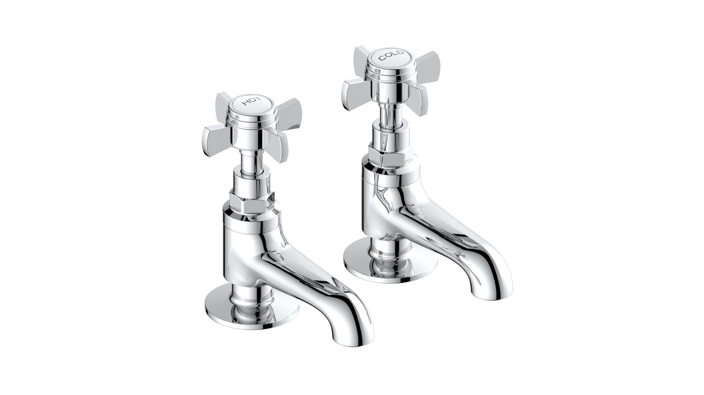 Kelmscott Bath Taps - Chrome (BT8184)
