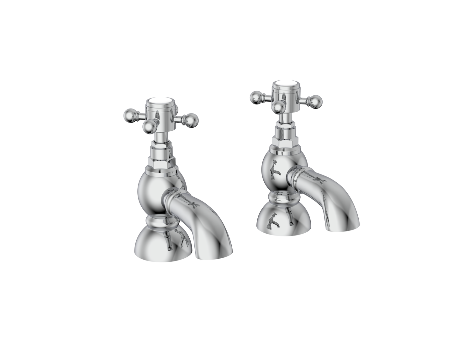 Kingsford Bath Taps - Chrome (BT8192)