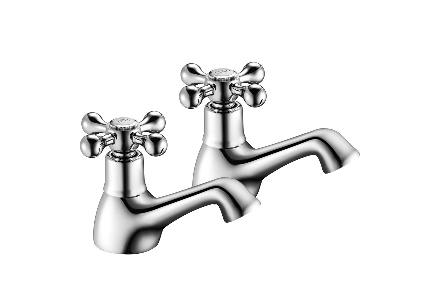 Kirkby Basin Taps - Chrome (BT8199)