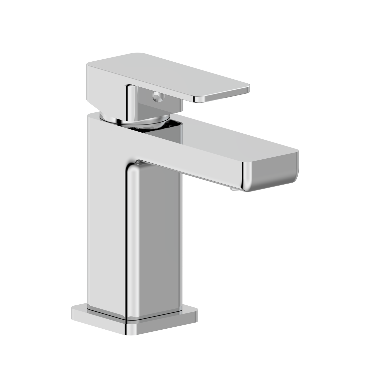 Rozel Basin Mono Mixer Inc. Sprung Waste - Chrome (BT8275)