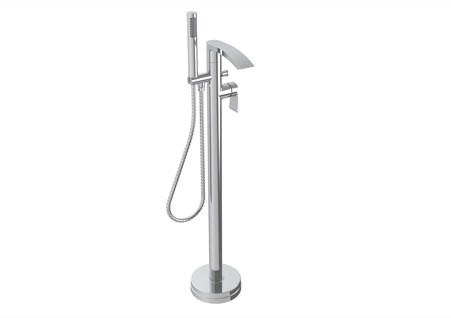 Sedbury Freestanding Bath Shwoer - Chrome (BT8292)