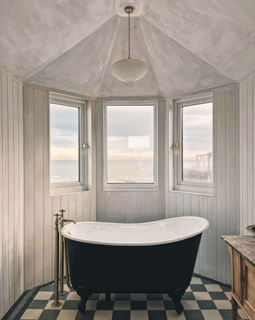 Buy Camberley traditional freestanding bath mixer tap crosshead - antique brass Online UK | HOUSE OF ENKI