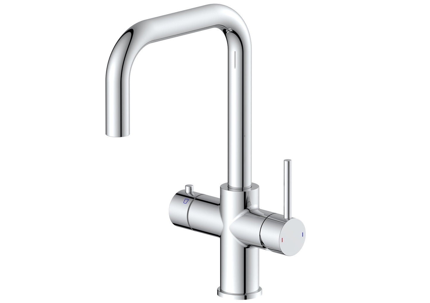 Etna 4-in-1 single lever boiler kitchen sink mixer - chrome (KT7009)