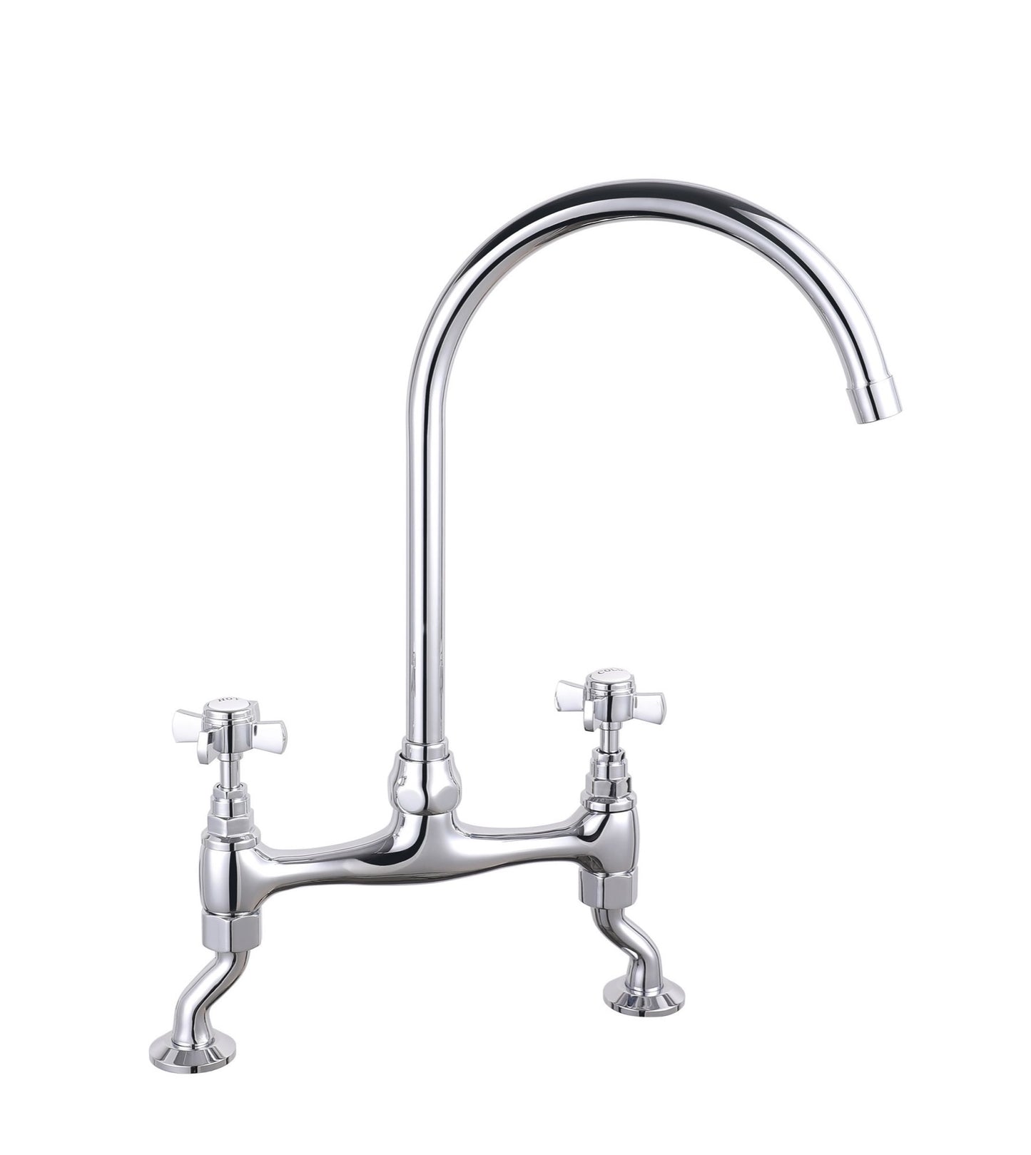 Wenlock traditional kitchen sink mixer - chrome (KT7070)