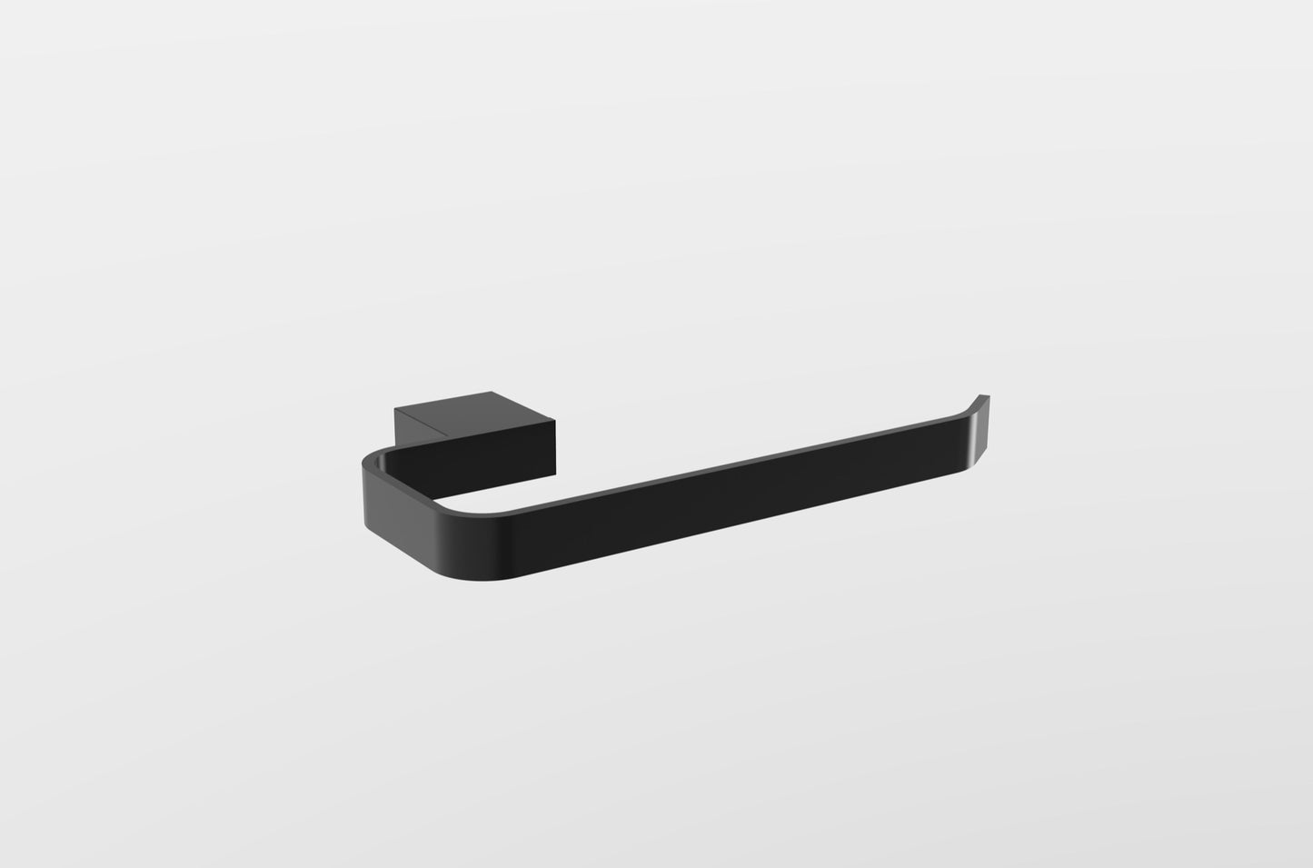 Denby Towel ring - Matt Black (RA8002)