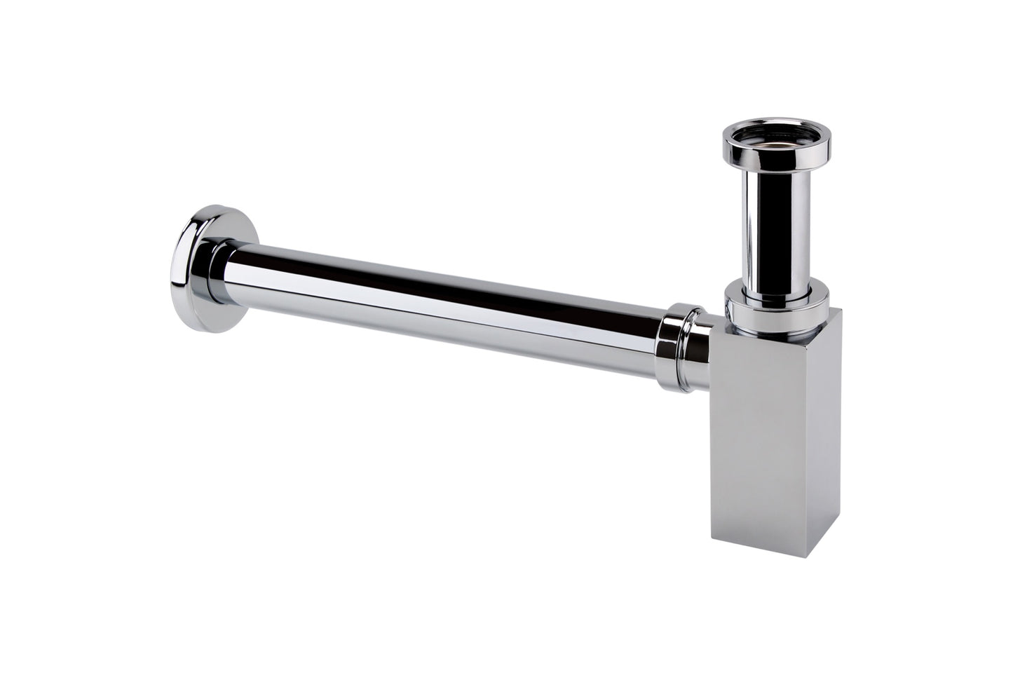 Square Bottle Trap - Chrome (RA8230)