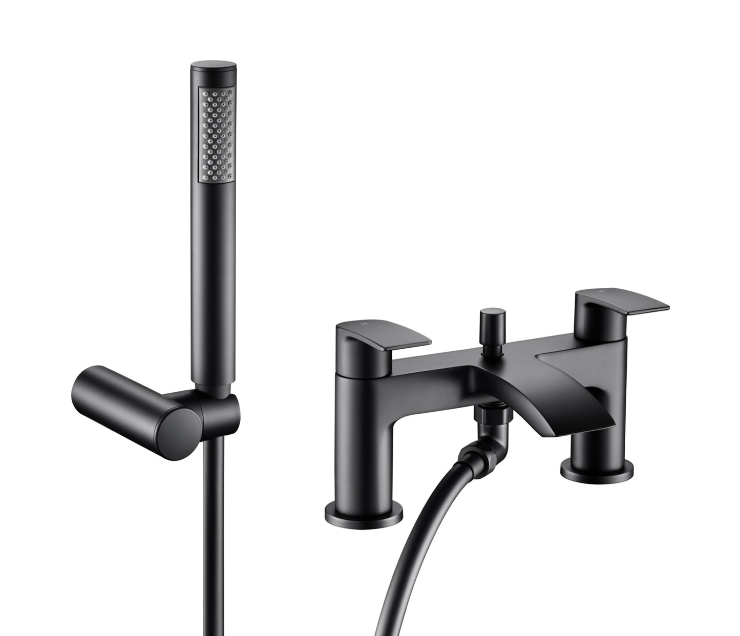 Sedbury Bath Shower Mixer - Matt Black (SH8043)