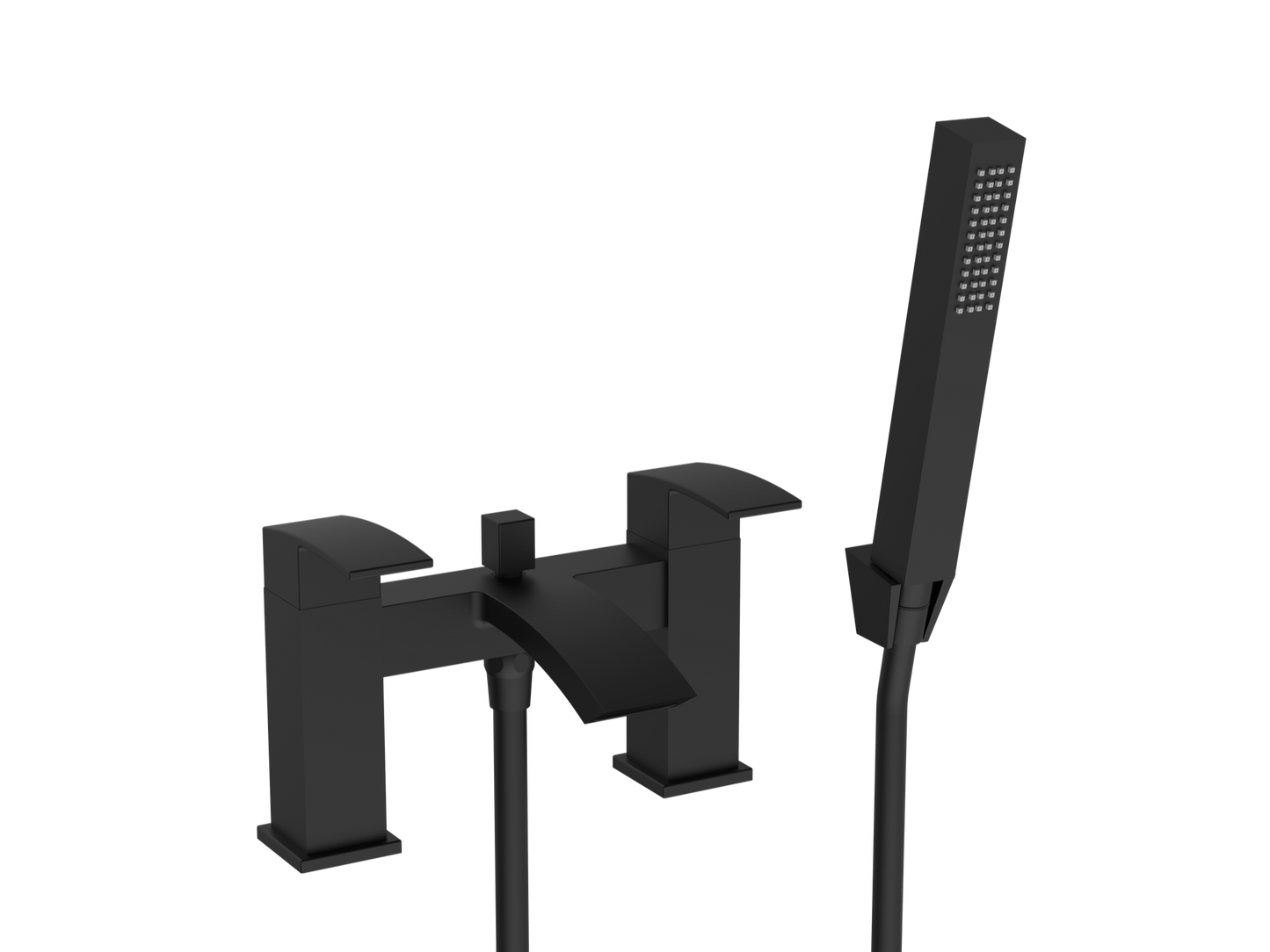 Sherborne Bath Shower Mixer - Matt Black (SH8057)