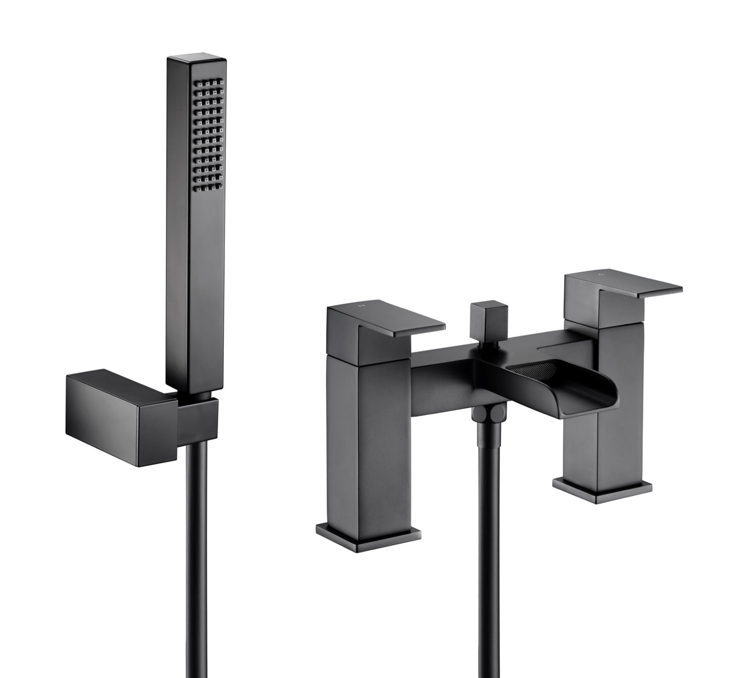 Zennor Bath Shower Mixer - Matt Black (SH8066)